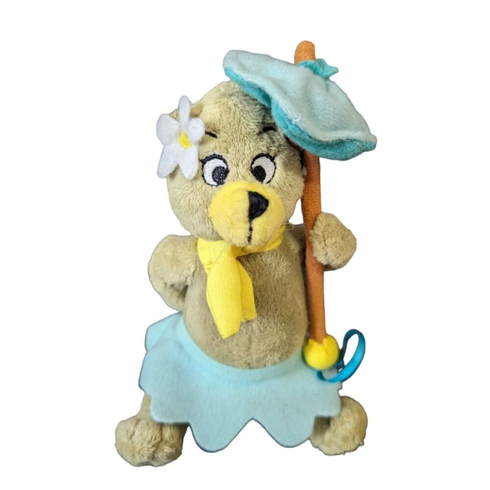 Hanna-Barbera Cindy Bear Plush Yogi‎ Bear Friends Collection 6" Stuffed Animal